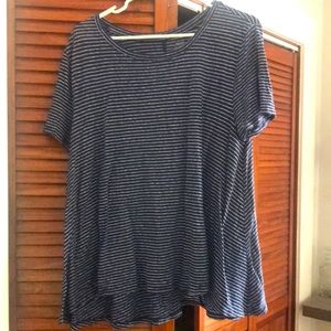 Stripped oversized old navy tee